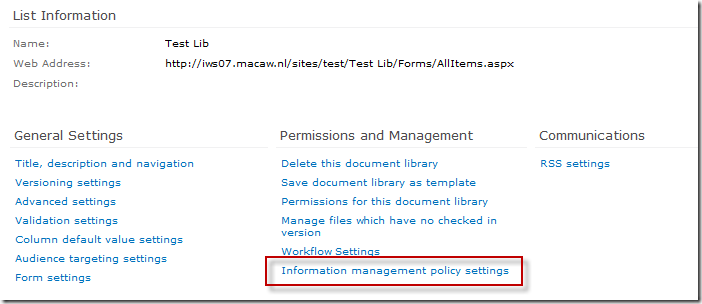 InformationManagementPolicy